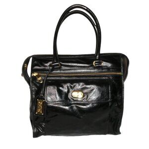 AUTHENTIC Badgley‎ Mischka Black Leather Handbag